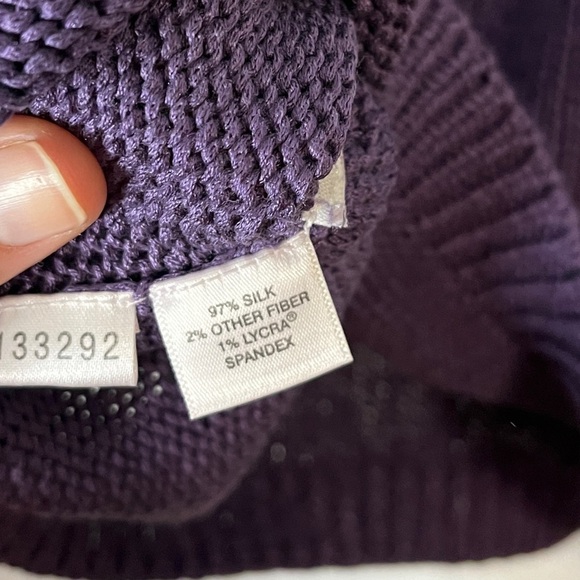 Ann Taylor Silk Blend Knit Tank - Picture 5 of 8